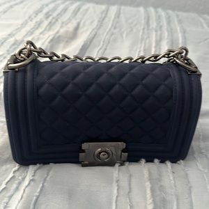 Jelly blue small purse.